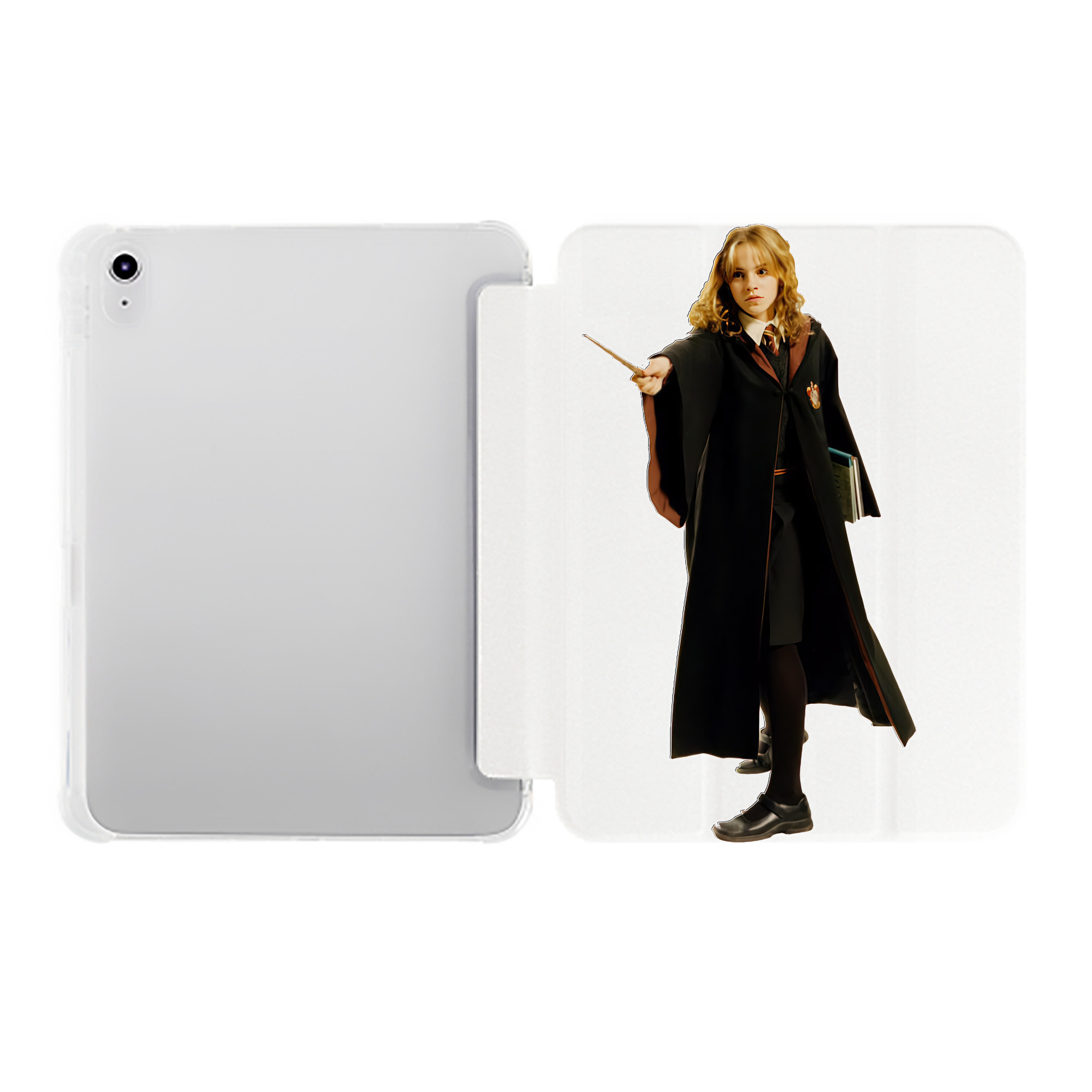 （画像用） Harry Potter ハリー・ポッターシリーズ IPad ケース ペン収納付き 三つ折りスタンド PUレザー×シリコン 対応機種9.5/10.5/10.9インチ